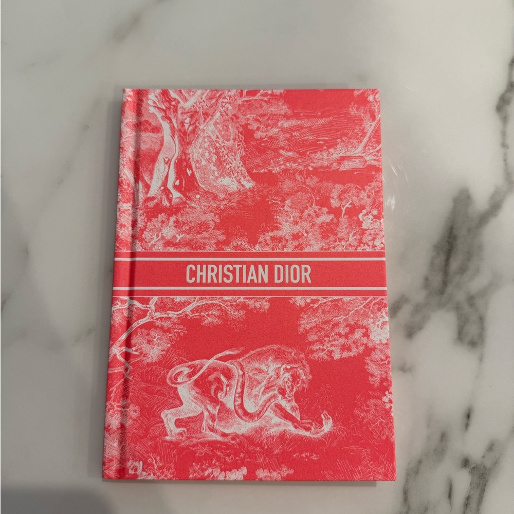Christian Dior Riviera Toile de Jouy Pink Notebook